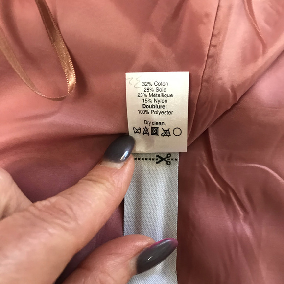 J. Crew Collection METALLIC TWEED PENCIL SKIRT - Picture 6 of 7